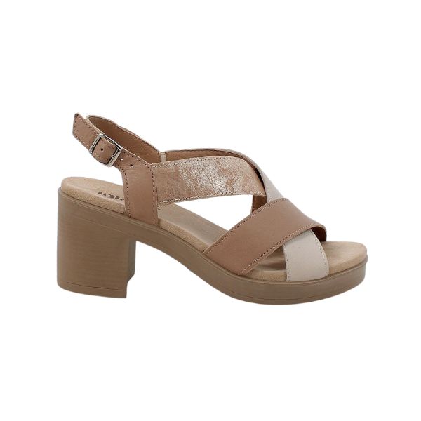 Igi&co sandali con tacco a blocco beige
