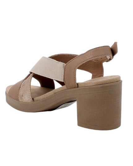 Igi&co sandali con tacco a blocco beige