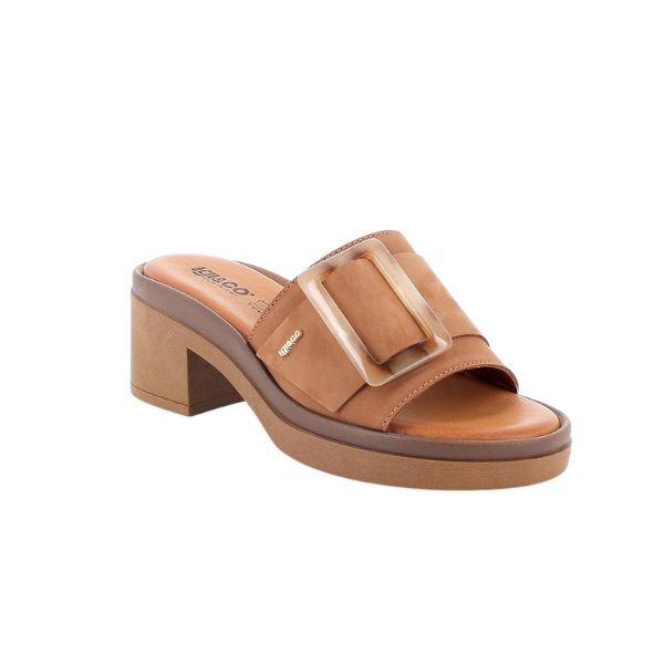 Igi&co sandali clog con tacco a blocco