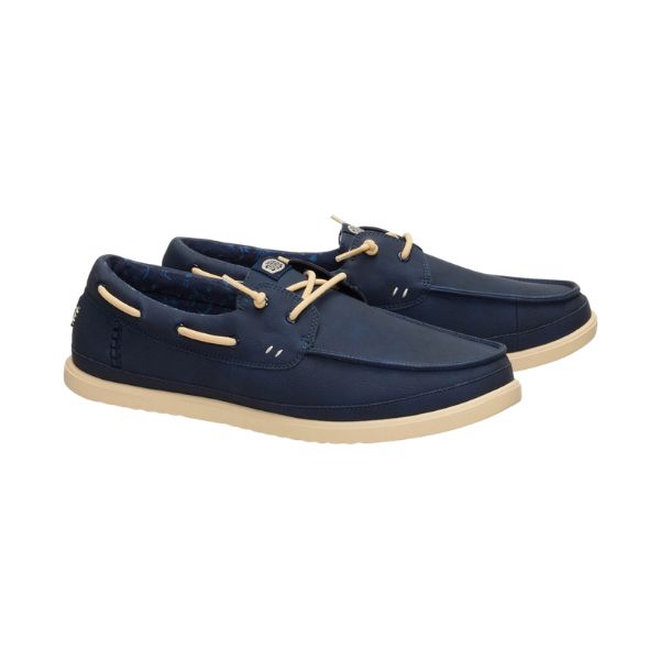 Hey Dude Harbor Lo Classic mocassini blu