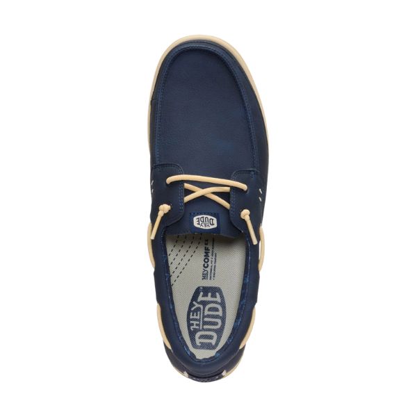Hey Dude Harbor Lo Classic mocassini blu