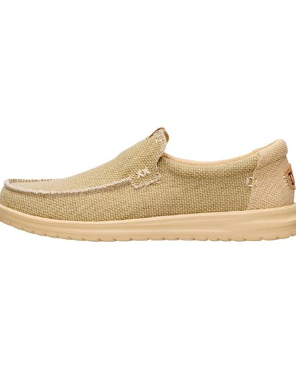 Hey Dude Mikka Braided mocassini in tessuto Olive Gray