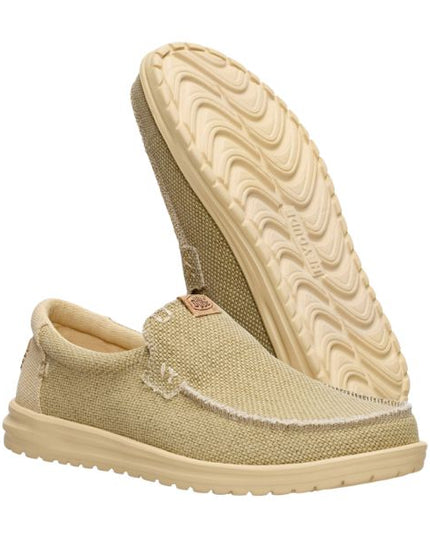 Hey Dude Mikka Braided mocassini in tessuto Olive Gray