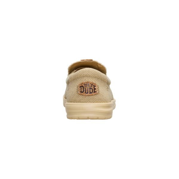 Hey Dude Mikka Braided mocassini in tessuto Olive Gray