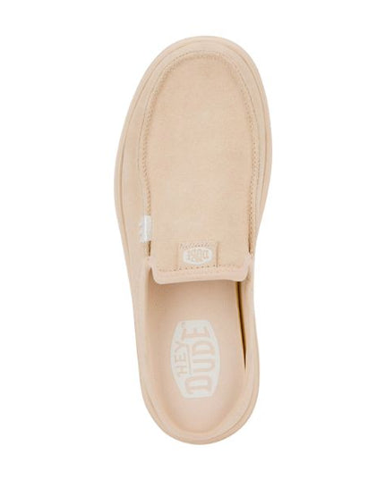 Hey Dude Austin Lift Classic sabot in camoscio leggero Blush