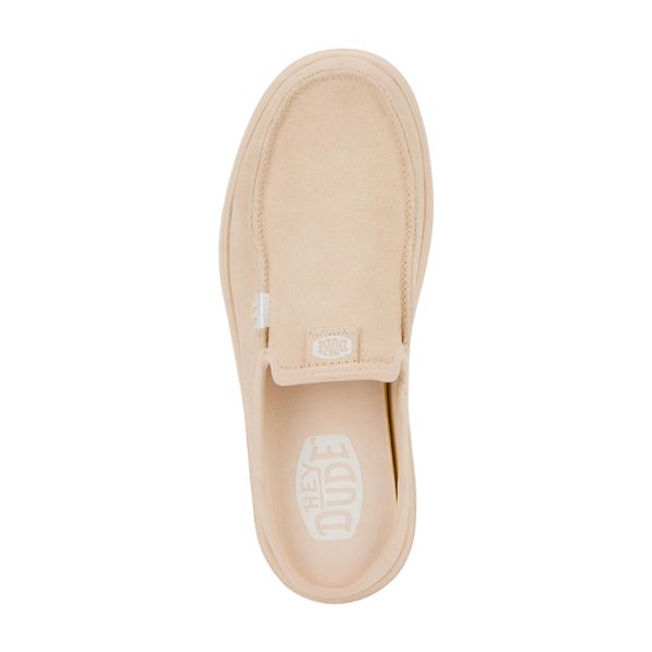 Hey Dude Austin Lift Classic sabot in camoscio leggero Blush