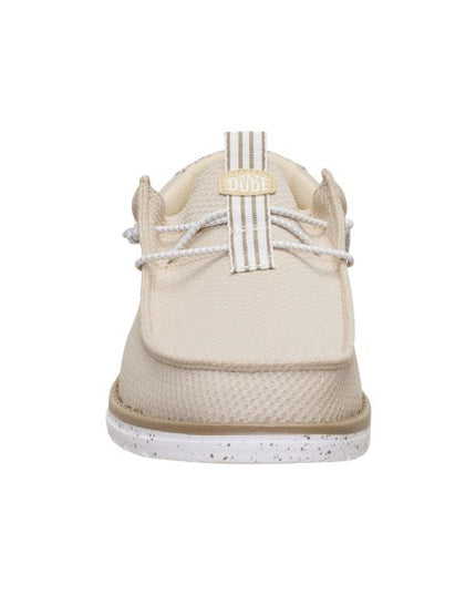 Hey Dude Wally Mesh Neutrals mocassini in tessuto Island Neutral Multi