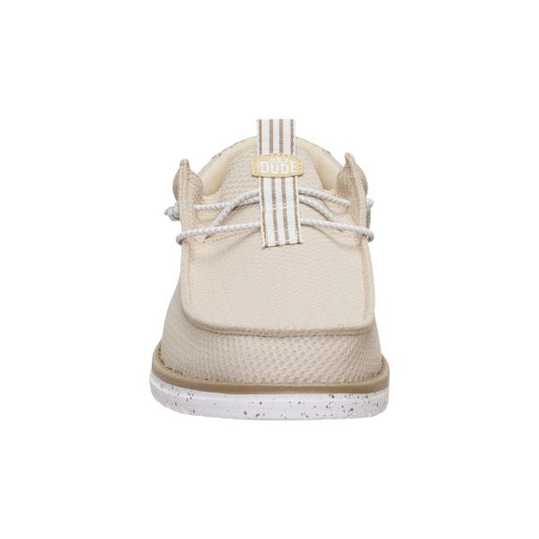Hey Dude Wally Mesh Neutrals mocassini in tessuto Island Neutral Multi