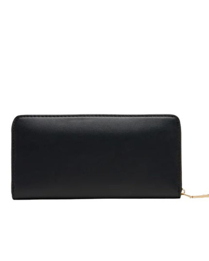 Calvin Klein LV04F1077G portafogli zip around con logo smaltato