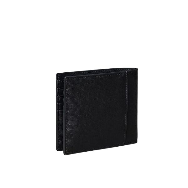 Calvin Klein portafogli nero in pelle effetto saffiano