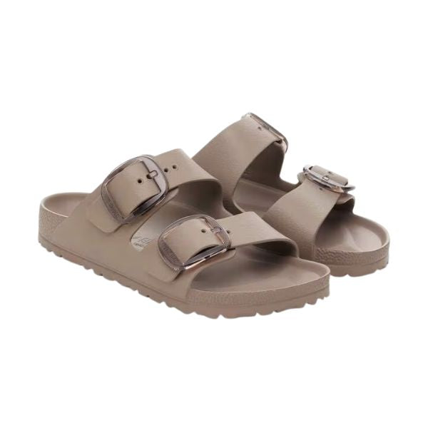 Birkenstock Arizona Big Buckle sandali in EVA con fibbia grande grigio