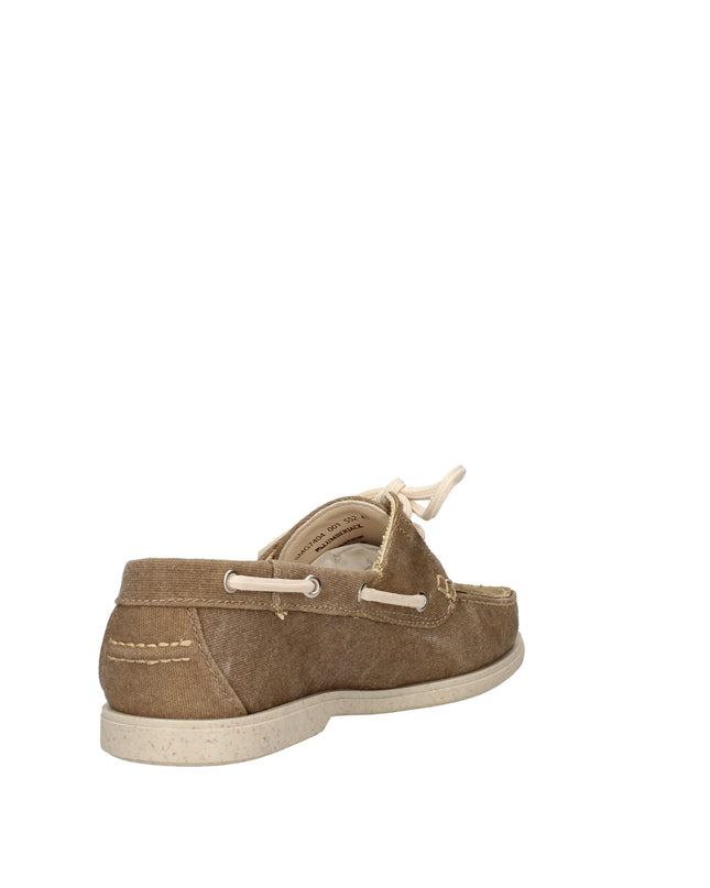 Lumberjack Navigator Green mocassini in tessuto