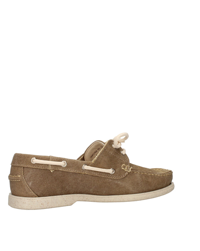 Lumberjack Navigator Green mocassini in tessuto