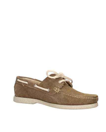 Lumberjack Navigator Green mocassini in tessuto