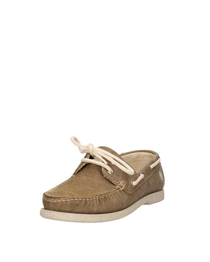 Lumberjack Navigator Green mocassini in tessuto