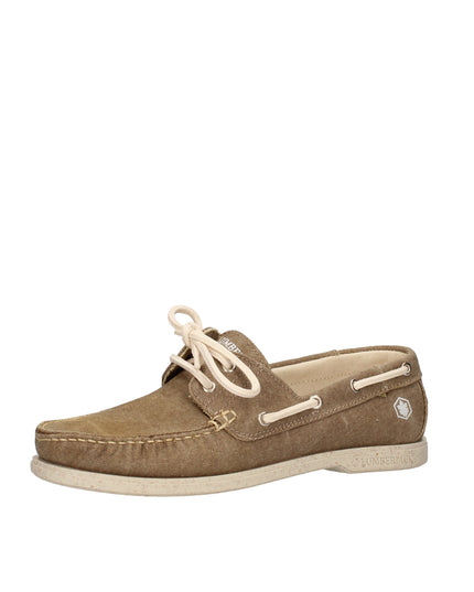 Lumberjack Navigator Green mocassini in tessuto