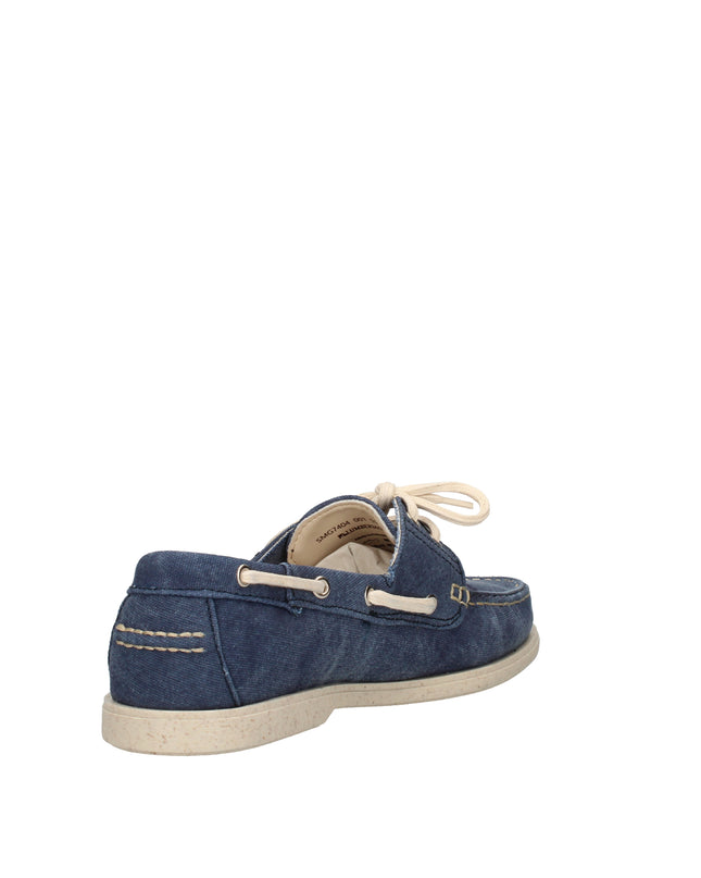 Lumberjack Navigator Green mocassini in tessuto