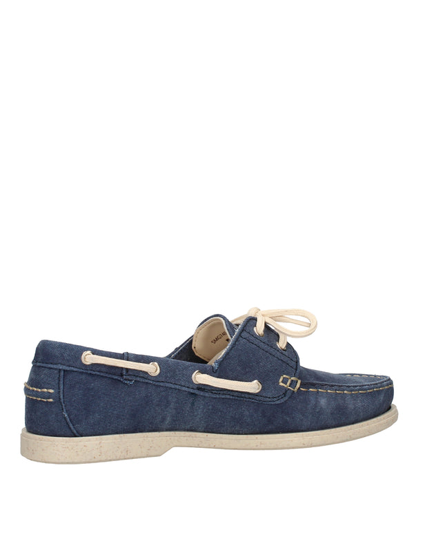 Lumberjack Navigator Green mocassini in tessuto