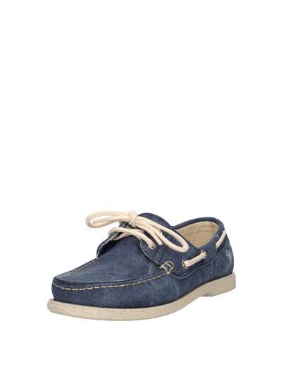 Lumberjack Navigator Green mocassini in tessuto