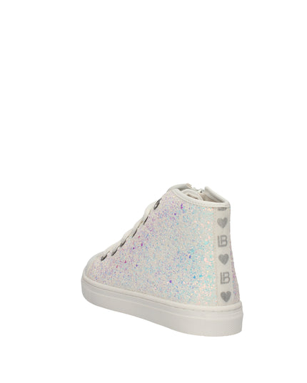 Laura Biagiotti Love sneakers alte con paillettes