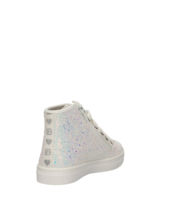 Laura Biagiotti Love sneakers alte con paillettes