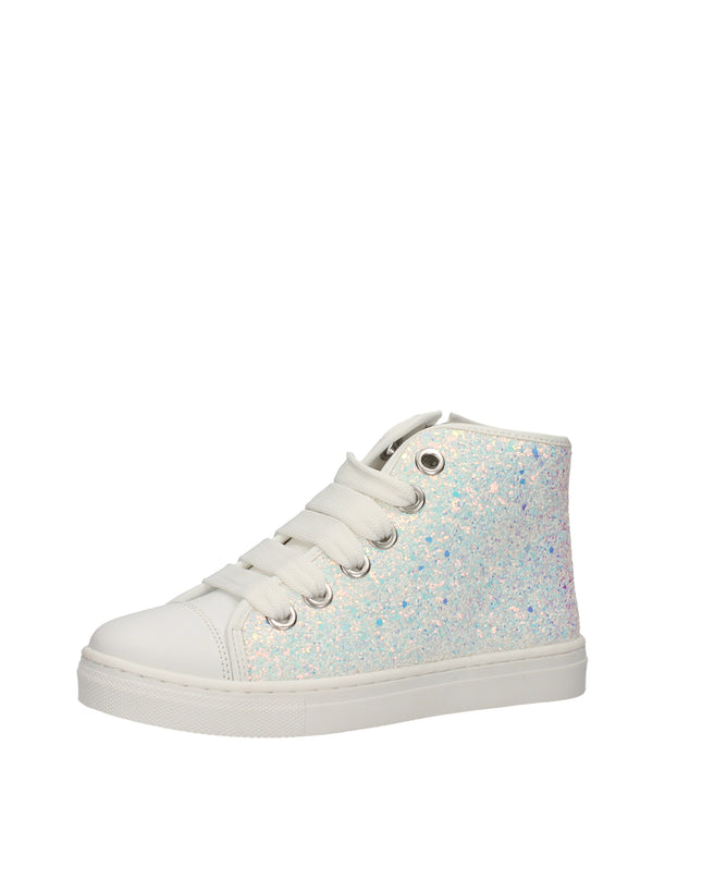 Laura Biagiotti Love sneakers alte con paillettes