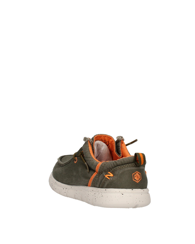 Lumberjack Crash mocassini in tessuto con lacci