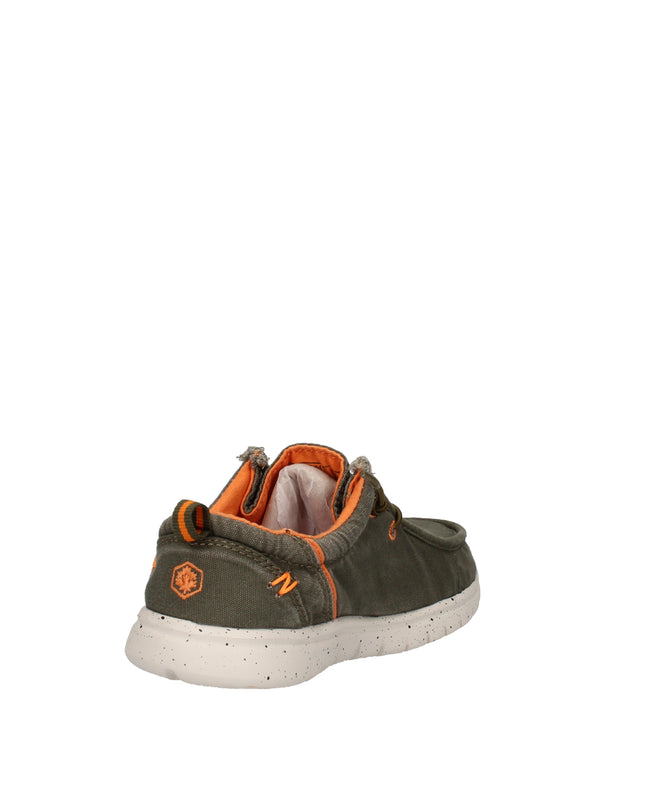 Lumberjack Crash mocassini in tessuto con lacci