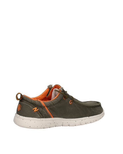 Lumberjack Crash mocassini in tessuto con lacci