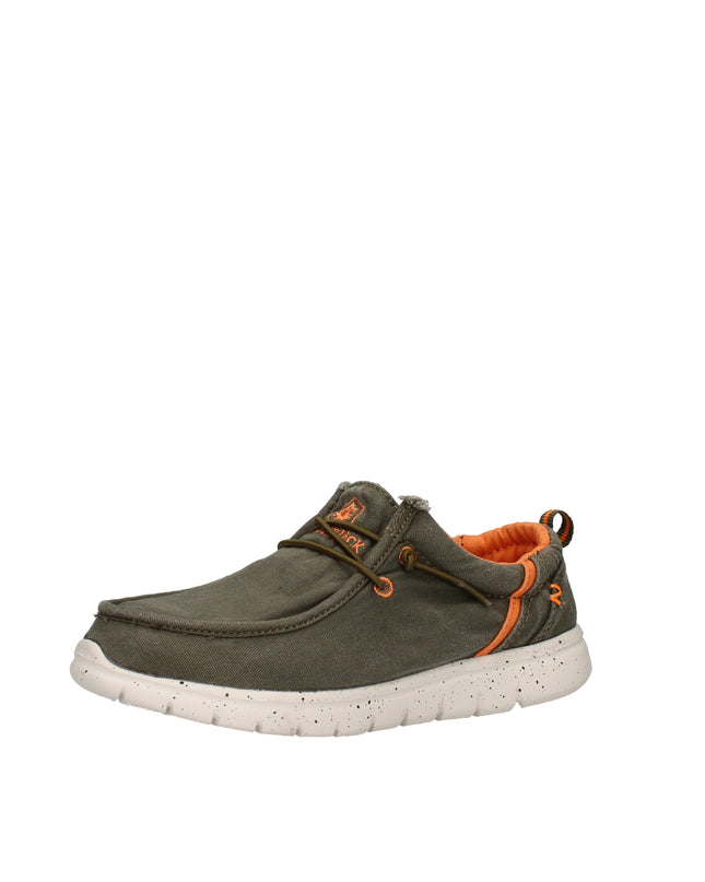 Lumberjack Crash mocassini in tessuto con lacci