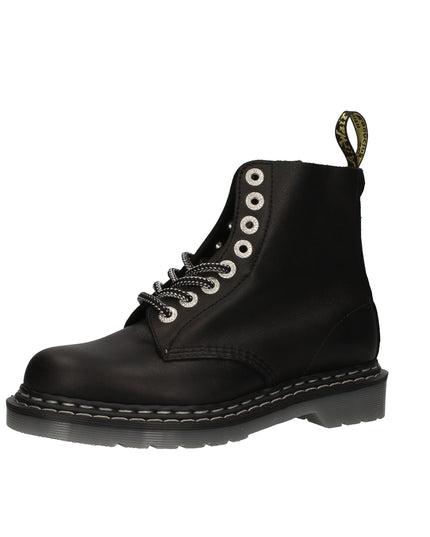 Dr. Martens 1460 Pascal in pelle morbida con occhielli cromati e zip laterale