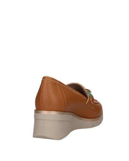 Cinzia Soft mocassini con catena colorata