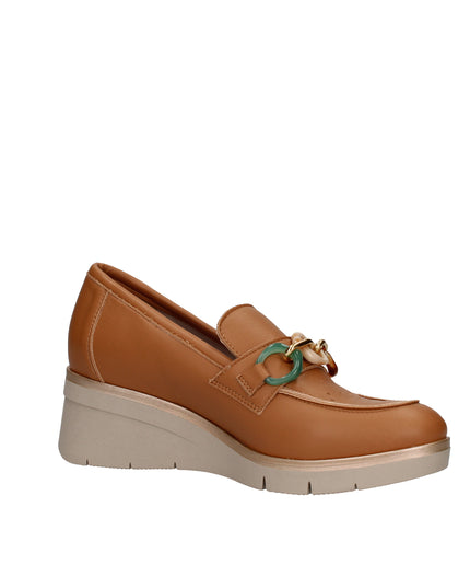 Cinzia Soft mocassini con catena colorata