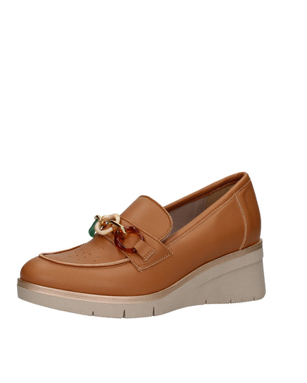 Cinzia Soft mocassini con catena colorata