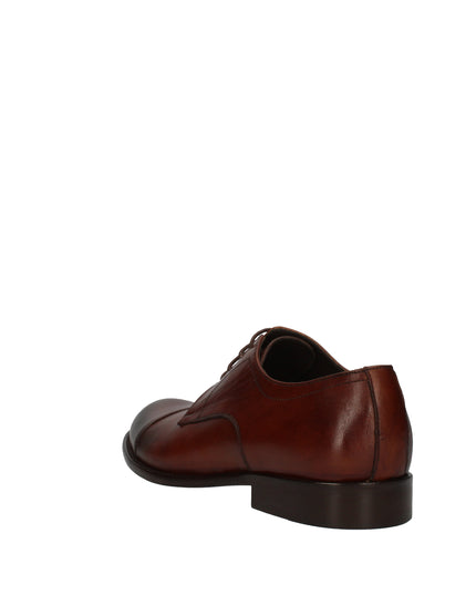 Exton scarpe stringate in pelle