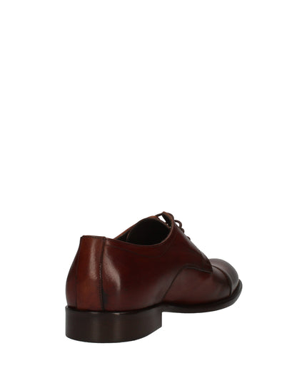 Exton scarpe stringate in pelle