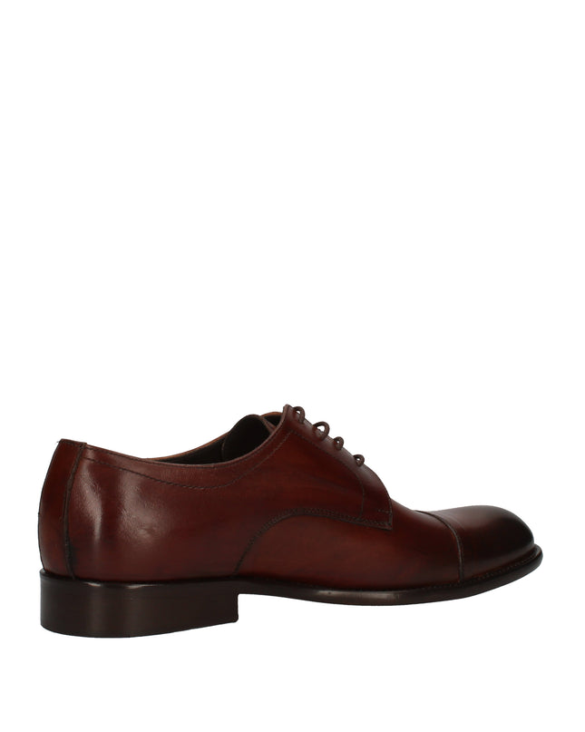 Exton scarpe stringate in pelle