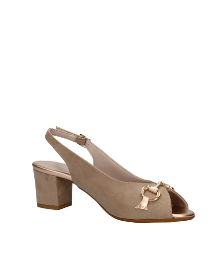 Cinzia Soft scarpe spuntate con tacco e cinturino