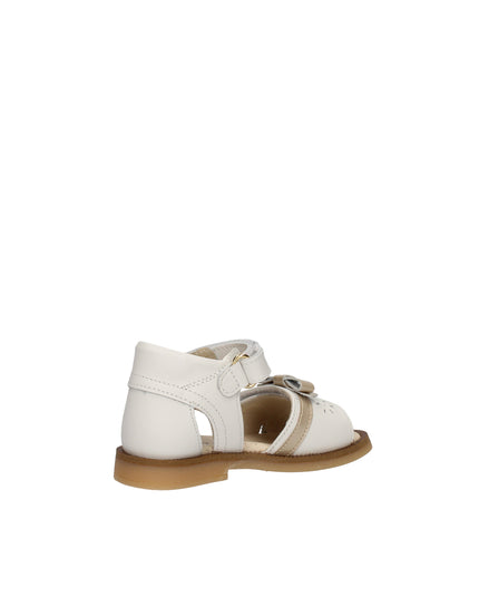 Balducci sandali con cinturino e chiusura a strappo con dettagli lucidi