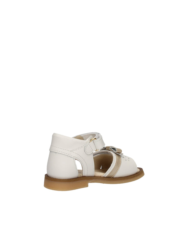 Balducci sandali con cinturino e chiusura a strappo con dettagli lucidi