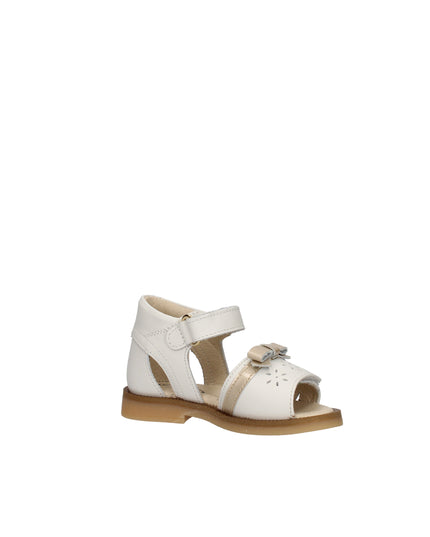 Balducci sandali con cinturino e chiusura a strappo con dettagli lucidi