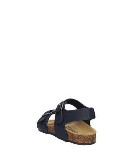 Goldstar sandali in pelle con doppia fibbia blu