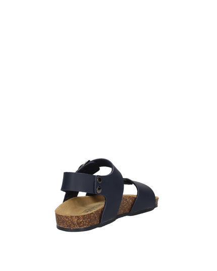 Goldstar sandali in pelle con doppia fibbia blu