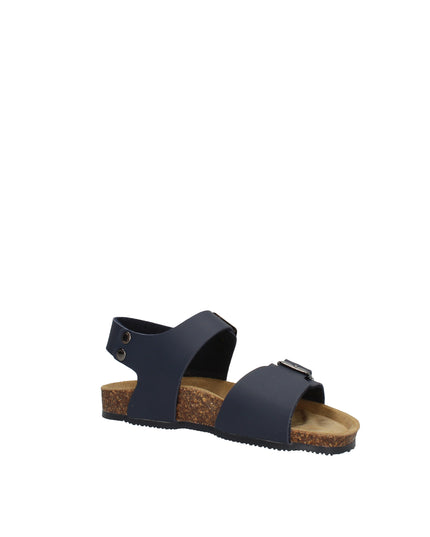Goldstar sandali in pelle con doppia fibbia blu