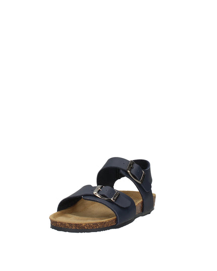 Goldstar sandali in pelle con doppia fibbia blu