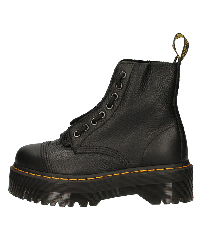 Dr. Martens Sinclaire Anfibi in pelle martellata