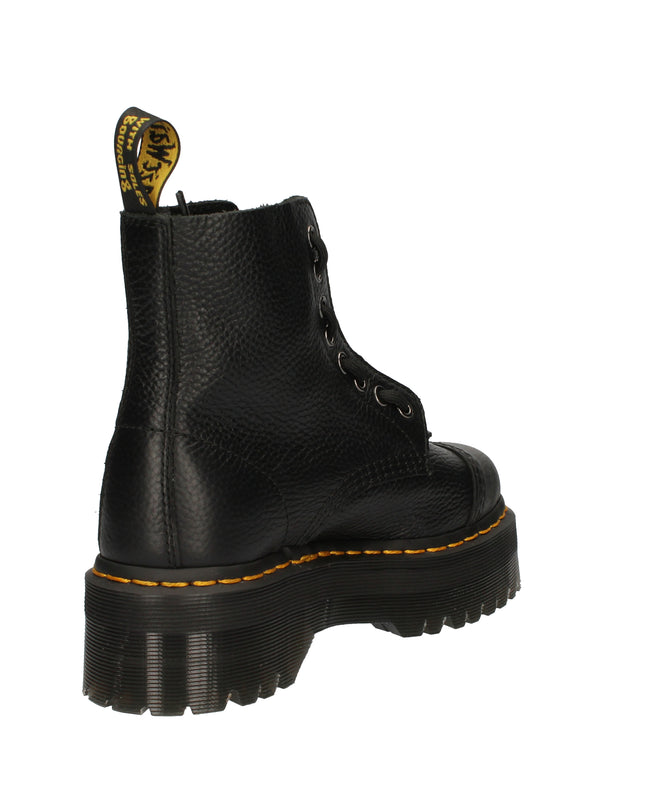 Dr. Martens Sinclaire Anfibi in pelle martellata