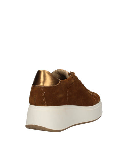 Igi&co sneakers in camoscio con zeppa
