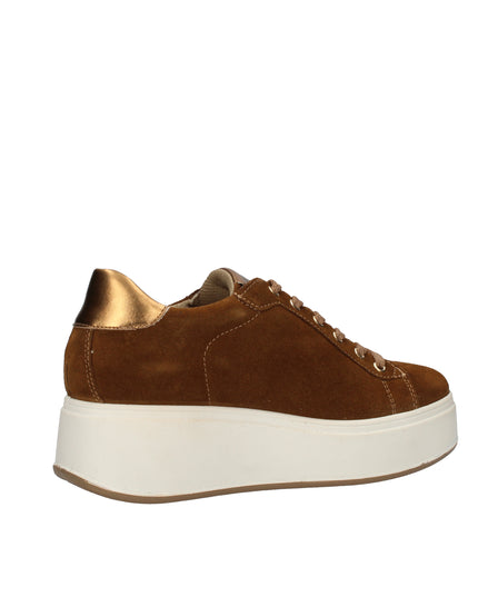 Igi&co sneakers in camoscio con zeppa