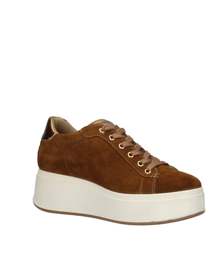 Igi&co sneakers in camoscio con zeppa